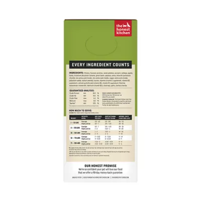 Product The Honest Kitchen Wholemade Grain Free Adult Dehydrated Dog Food - Chicken