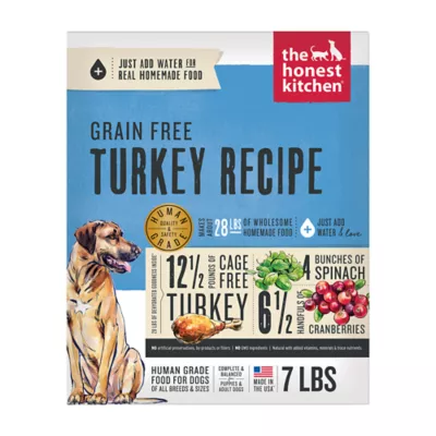 Product The Honest Kitchen Grain Free Dehydrated Adult Dog Food - Turkey