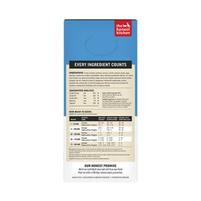 Product The Honest Kitchen Wholemade Grain Free Adult Dehydrated Dog Food - Turkey