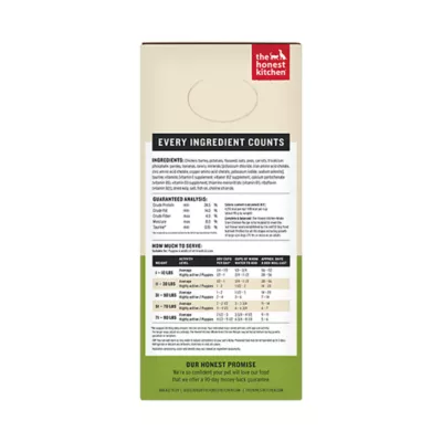 Product The Honest Kitchen Wholemade Whole Grain Adult Dehydrated Dog Food - Chicken