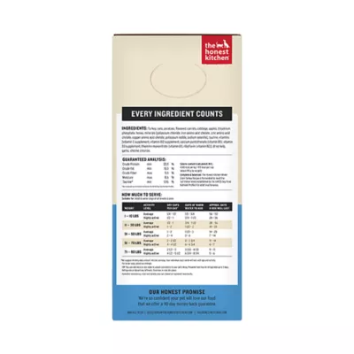 Product The Honest Kitchen Wholemade Whole Grain Adult Dehydrated Dog Food - Turkey
