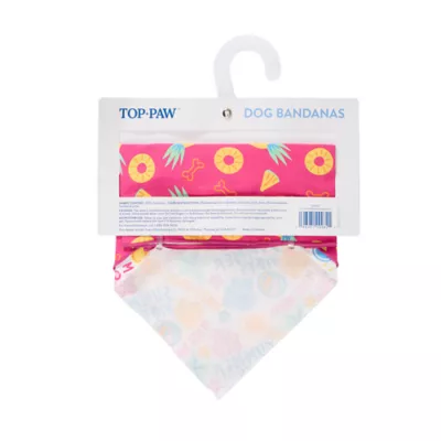 Product Top Paw® Pineapple Dog Bandanas, 2 Count