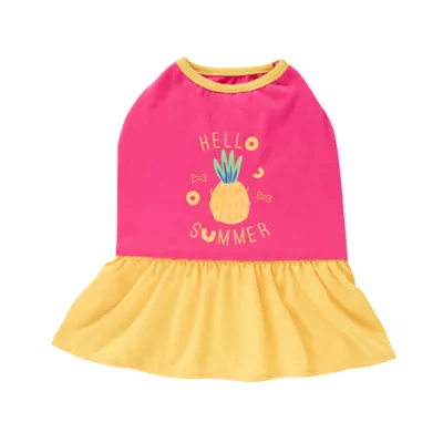 Product Top Paw® Pineapple Tee Dog Dress