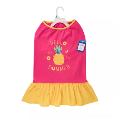 Product Top Paw® Pineapple Tee Dog Dress