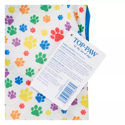 Product Top Paw® Rainbow Paw Dog Tee