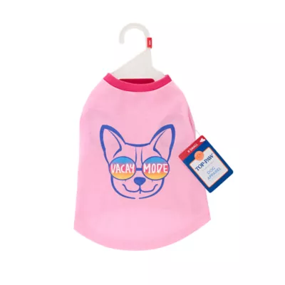 Product Top Paw® Vacay Mode Dog Tee