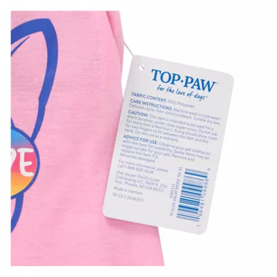 Product Top Paw® Vacay Mode Dog Tee