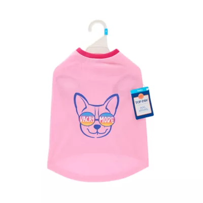 Product Top Paw® Vacay Mode Dog Tee