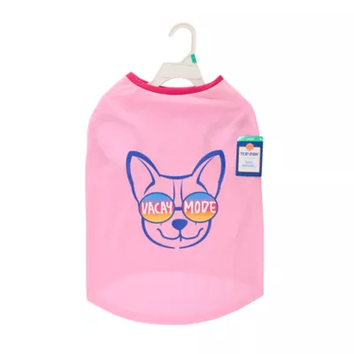 Product Top Paw® Vacay Mode Dog Tee