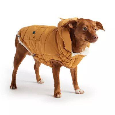 GF PET Elasto-FIT Super Puff Parka - Yellow - Image 1