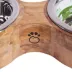 GF PET Mango Wood Figure-8 Double Feeder image thumbnail 3