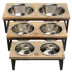 GF PET Mango Wood & Metal Double Feeder image thumbnail 4