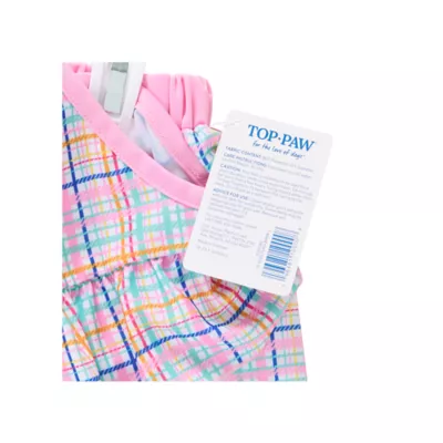 Product Top Paw® Plaid Swimwear - Trunks Or Bikini