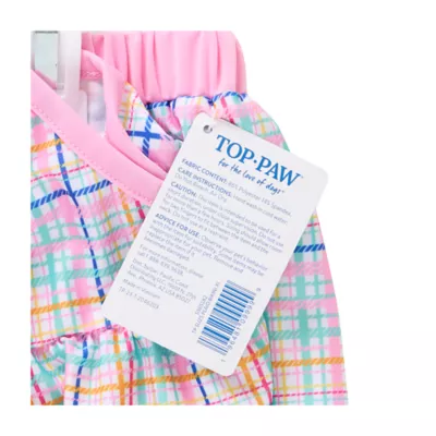 Product Top Paw® Plaid Swimwear - Trunks Or Bikini