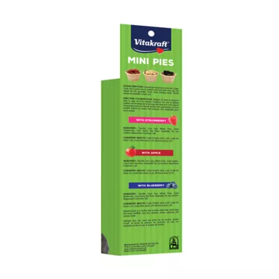 Product Vitakraft® Mini Pies - Strawberry, Apple & Blueberry