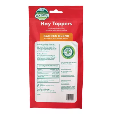 Product Oxbow Hay Toppers - Garden Blend