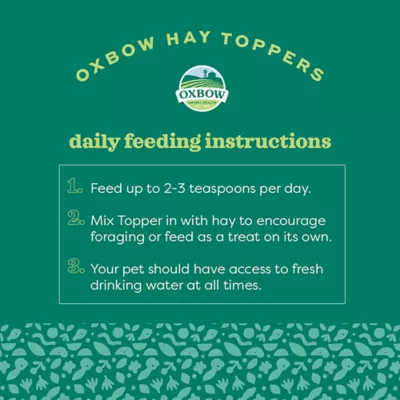 Product Oxbow Hay Toppers - Garden Blend