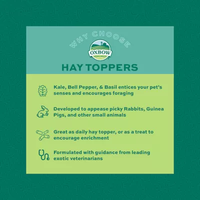 Product Oxbow Hay Toppers - Garden Blend