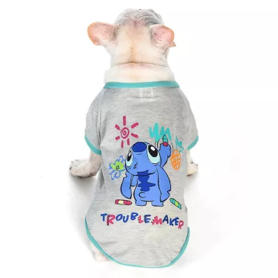 Product Disney Lilo and Stitch "Troublemaker" Dog T-Shirt