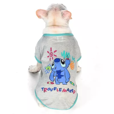 Product Disney Lilo and Stitch "Troublemaker" Dog T-Shirt