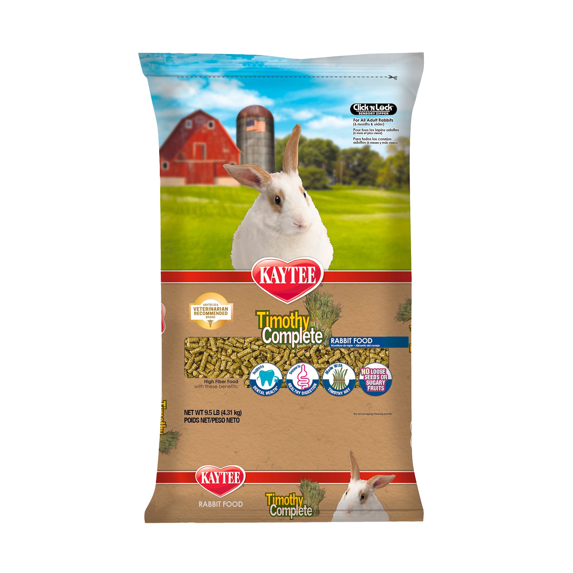 KAYTEE® Timothy Complete Rabbit Food