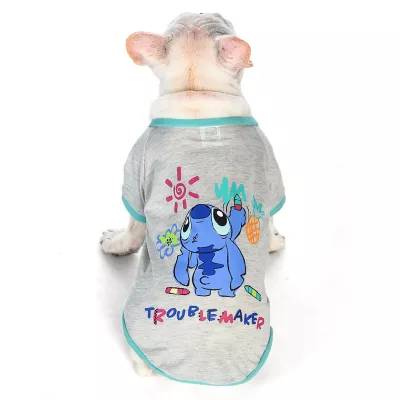 Product Disney Lilo and Stitch "Troublemaker" Dog T-Shirt