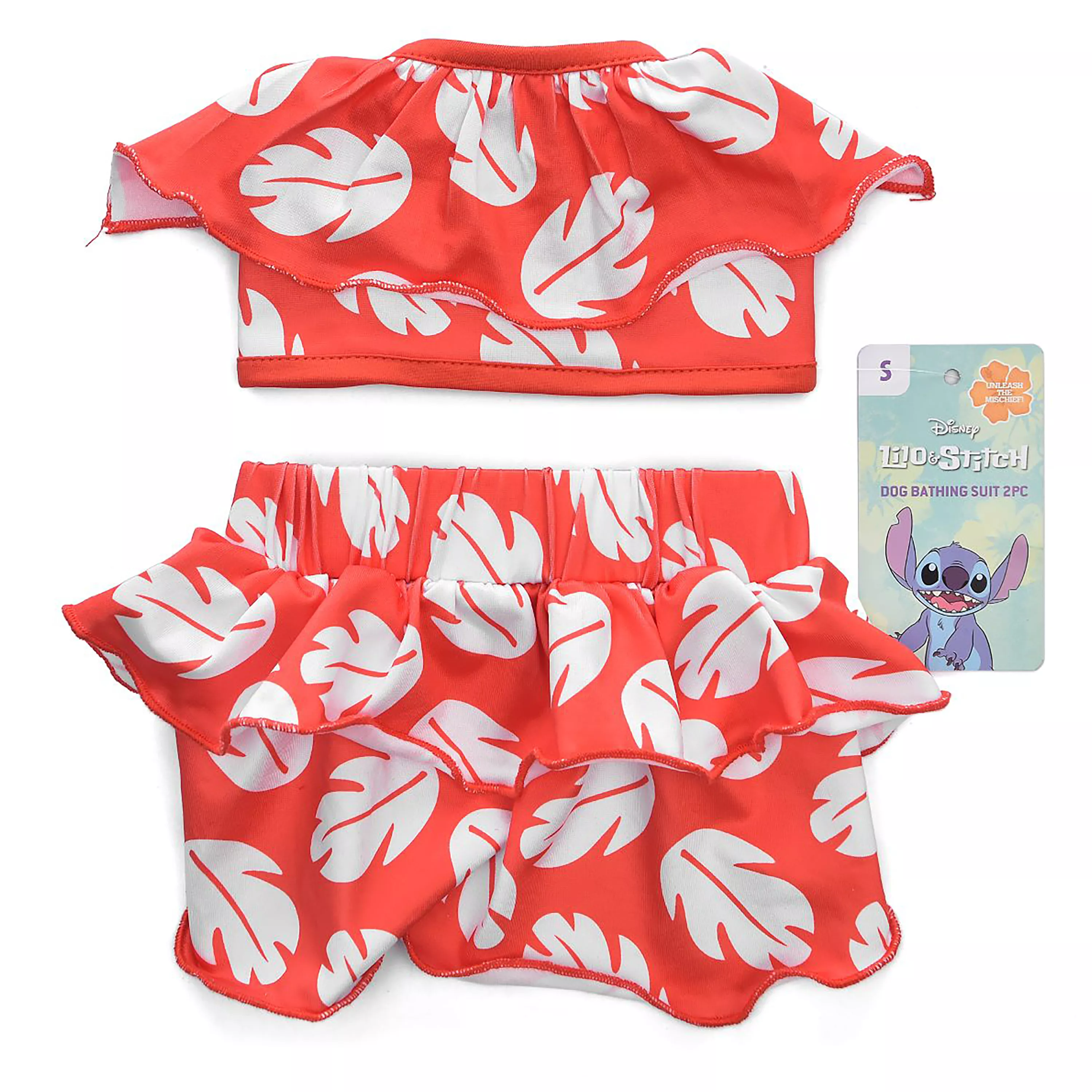  Disney Lilo and Stitch Dog Bikini Bathing Suit 2-Piece