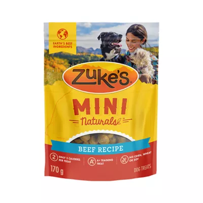 Zuke's Mini Naturals Dog Treats, Tender Bites - Beef Recipe - Image 1