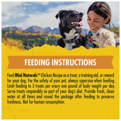 Product Zuke's Mini Naturals Tender Bites Dog Treats - Chicken