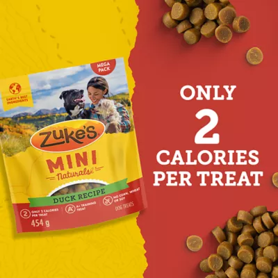 Product Zuke's Mini Naturals Tender Bites Dog Treats - Duck