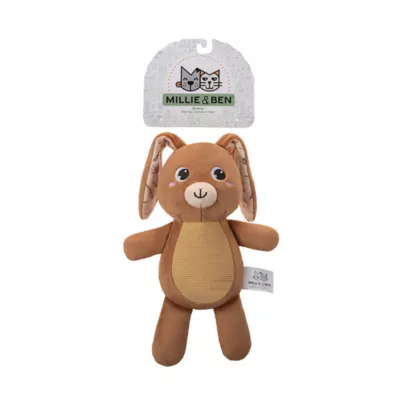 Product Millie and Ben Bunny Plush Dog Toy 11 in