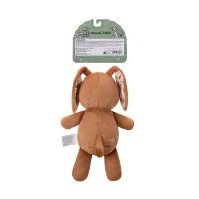 Product Millie and Ben Bunny Plush Dog Toy 11 in