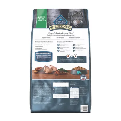 Product Blue Buffalo Wilderness Nature's Evolutionary Diet Adult Dog Dry Food - Grain Free, Chicken
