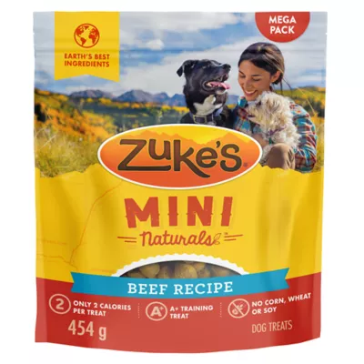 Product Zuke's Mini Naturals Tender Bites Dog Treats - Beef