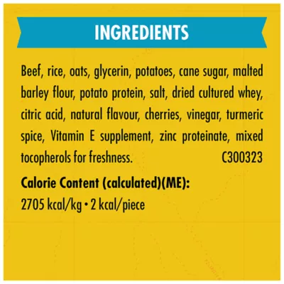 Product Zuke's Mini Naturals Tender Bites Dog Treats - Beef