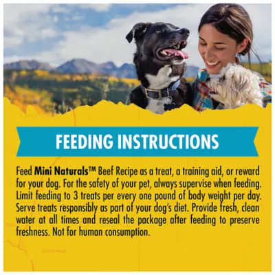 Product Zuke's Mini Naturals Tender Bites Dog Treats - Beef