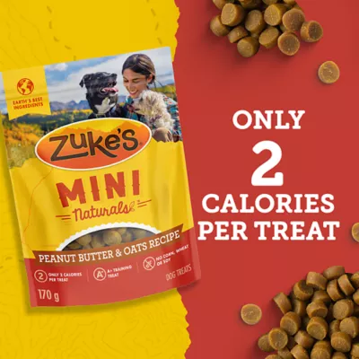 Zuke's Mini Naturals Tender Bites Dog Treats - Peanut Butter & Oats - Image 6