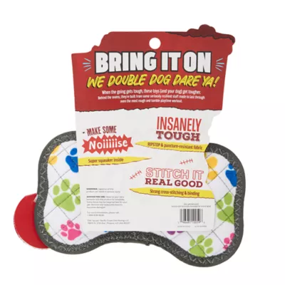 Product Joyhound® Rip Roarin' Rainbow Paw Bone Squeaker Dog Toy