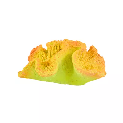 Product Top Fin Aquarium Decor - Yellow Glow Corral