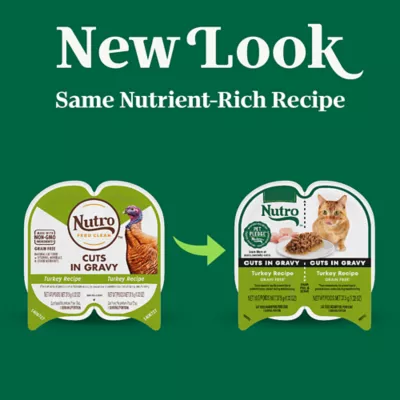 Nutro Cat -  Adult, Wet Food, Cuts in Gravy, Split Cup, 2.64 OZ - Image 3