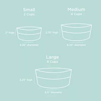 Product Waggo Ceramic Dipper Pet Bowl
