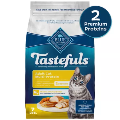 Product Blue Buffalo Tastefuls Multi-Protein Adult Dry Cat Food - Chicken & Turkey