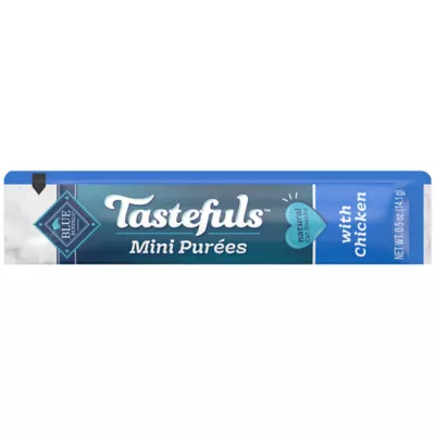 Product Blue Buffalo Tastefuls Mini Purées Cat Food Complement - 0.5 Oz