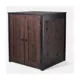 Product Whisker Coffee Oak Storage Cabinet