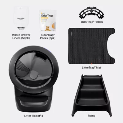 Product Litter-Robot® 4 by Whisker - Complete Bundle - Black