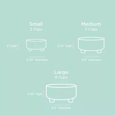 Waggo Ceramic Uplift Pet Bowl - Image 7