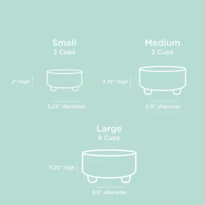 Product Waggo Ceramic Uplift Pet Bowl