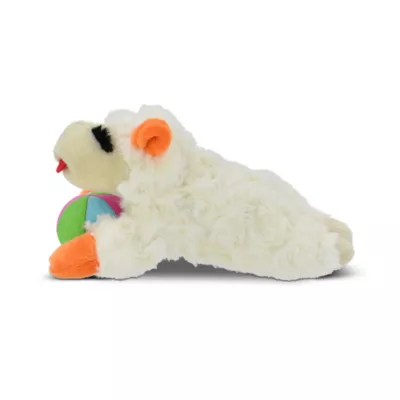 Product Multipet Lamb Chop w/ Beach Ball Squeaker Plush Dog Toy