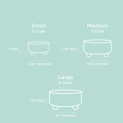 Product Waggo Ceramic Uplift Pet Bowl
