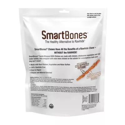 Product SmartBones Chicken Wrapped Water Buffalo Twists 7.4 OZ